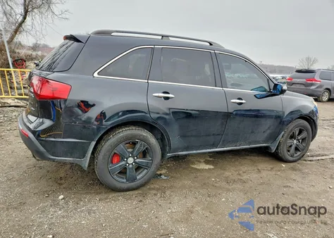 2012 Acura Mdx z USA, uszkodzony, nr VIN 2HNYD2H25CH550376